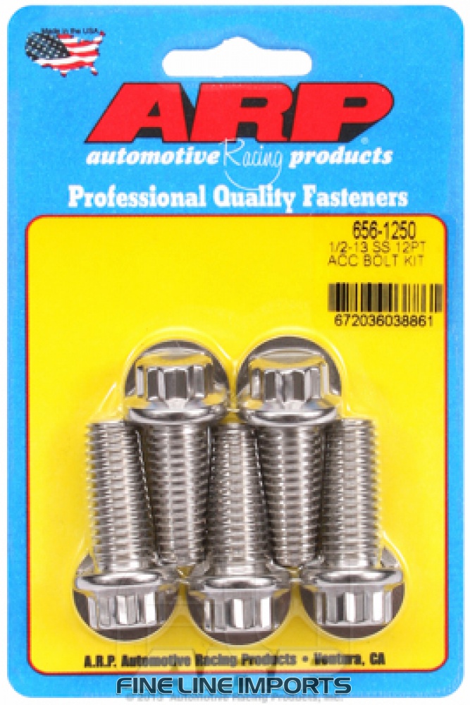 ARP-656-1250 SS Bolts
