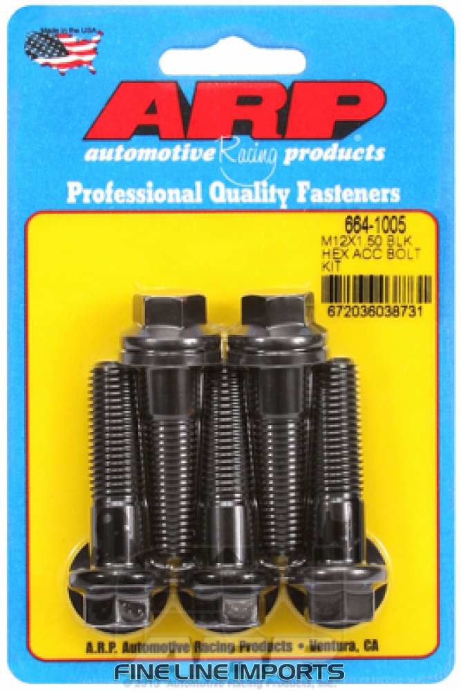 ARP-664-1005 Black oxide bolts