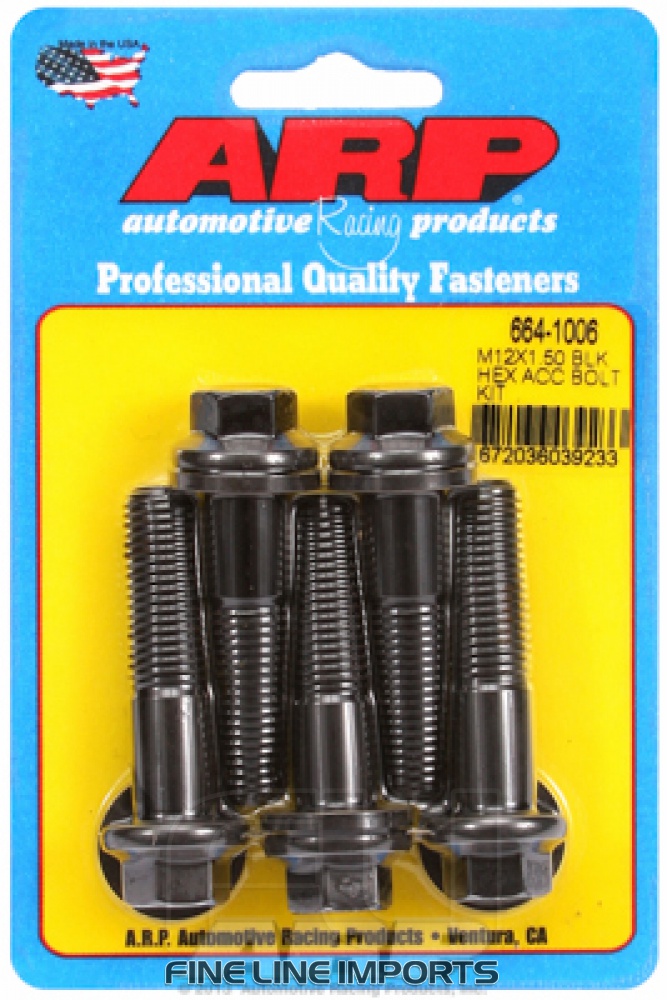 ARP-664-1006 Black oxide bolts