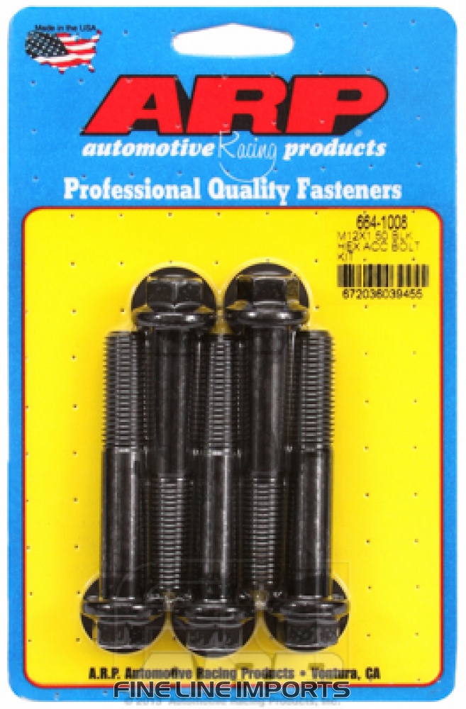 ARP-664-1008 Black oxide bolts