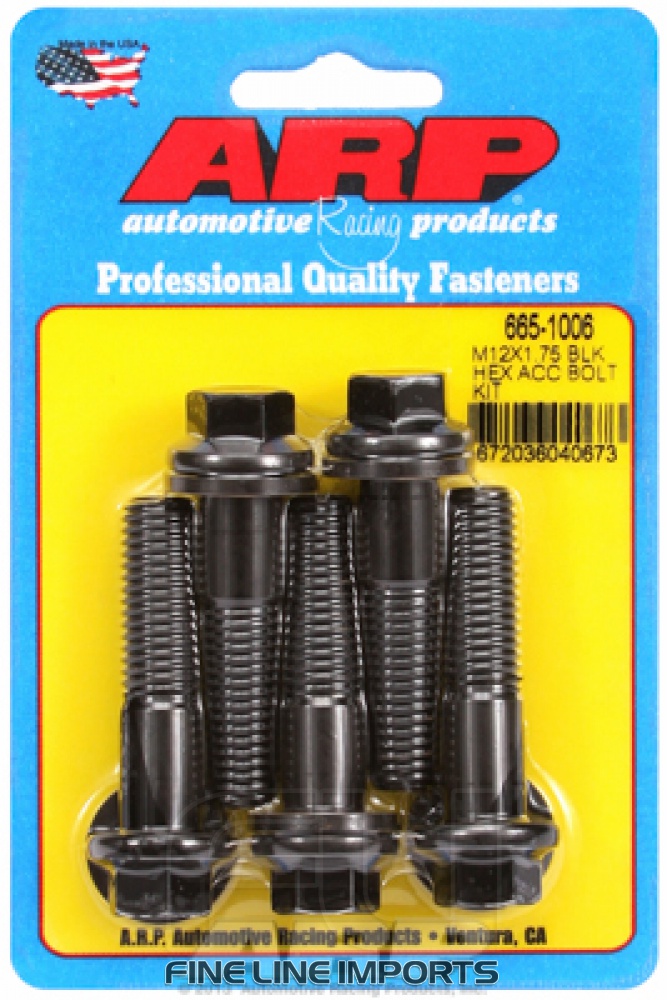 ARP-665-1006 Black oxide bolts