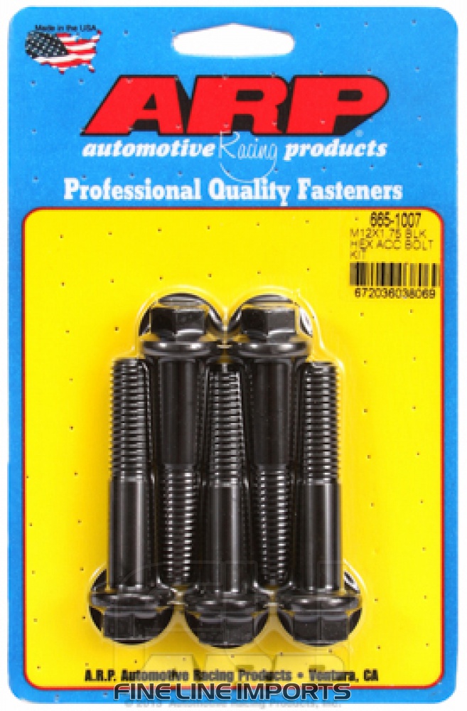 ARP-665-1007 Black oxide bolts
