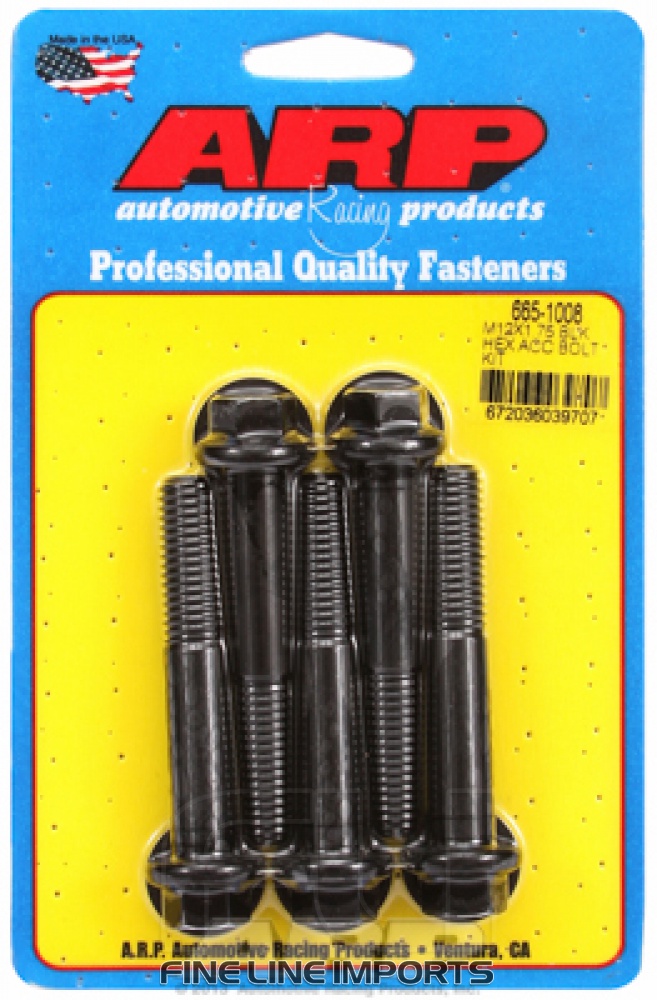 ARP-665-1008 Black oxide bolts