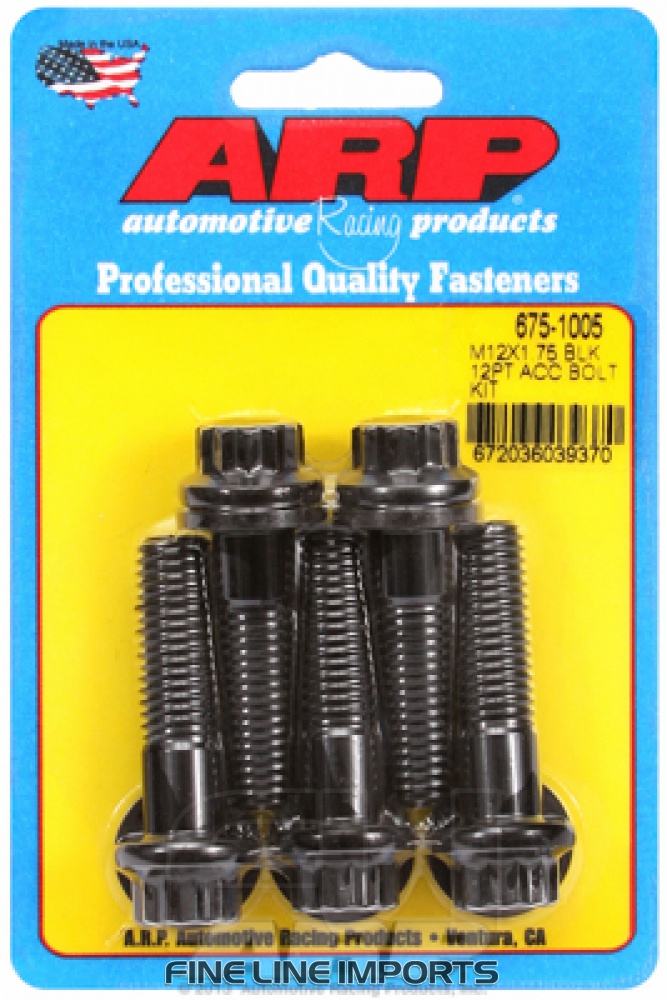 ARP-675-1005 Black oxide bolts