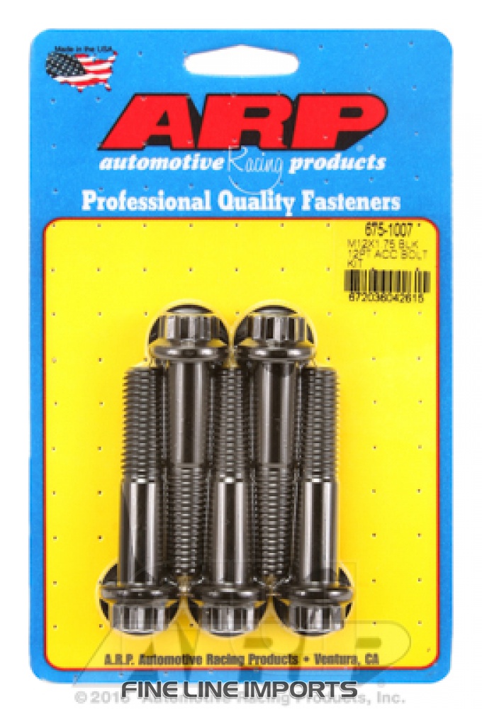 ARP-675-1007 Black oxide bolts