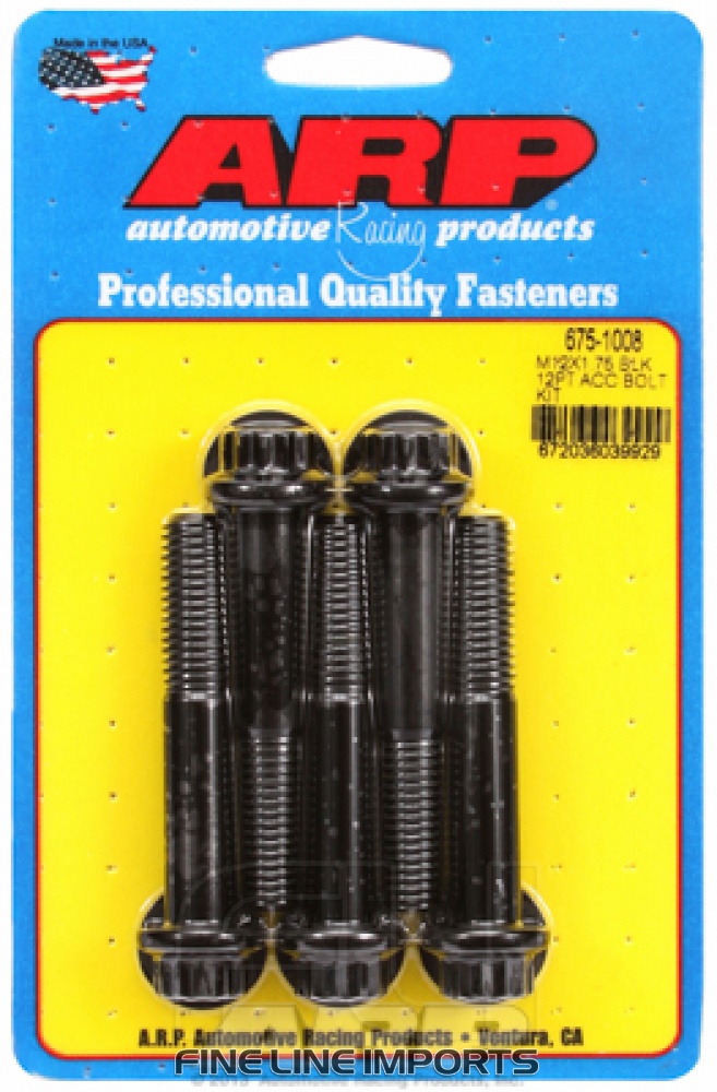 ARP-675-1008 Black oxide bolts