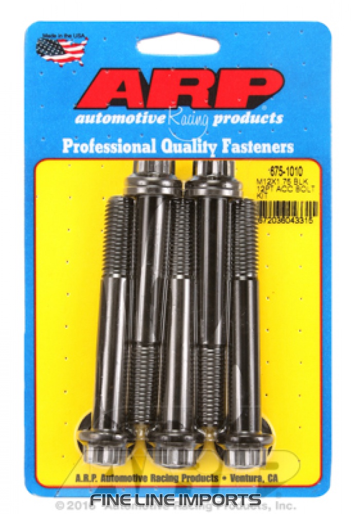 ARP-675-1010 Black oxide bolts