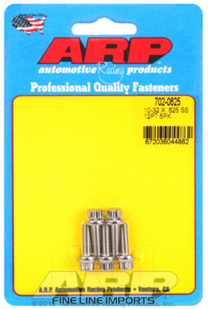ARP-702-0625 SS Bolts