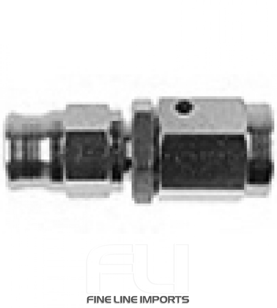 600-02 STRAIGHT FEMALE  3/8x24 RVS