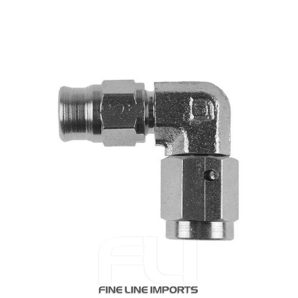 600-02 90o FEM. FORGED  3/8x24 RVS