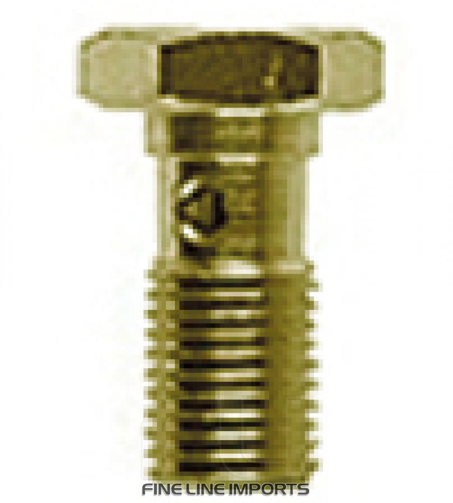 BANJO BOLT SINGLE 7/16x24 JIC-UNF