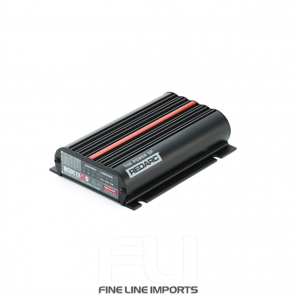 BCDC1250D 12V 50A DC-DC 4 Stage Battery Charger (with MPPT Solar)