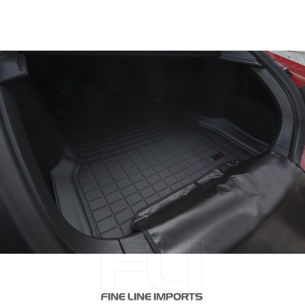 TESLA MODEL S (2016-2019) TRUNK RUBBER MAT WITH BUMPER PROTECTOR