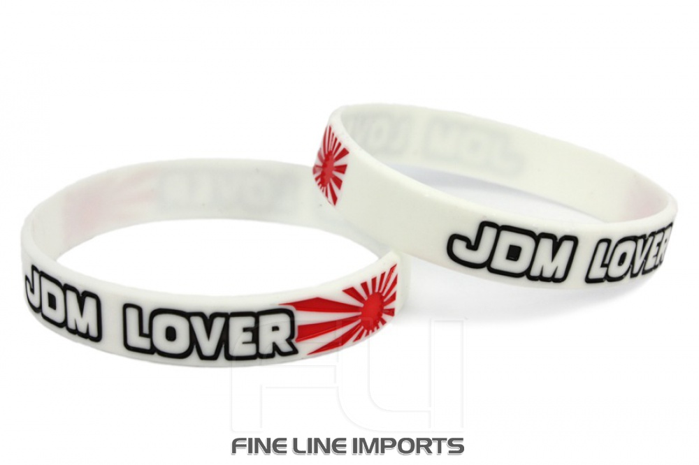 CK-BR955-14 Silicone wristband | JDM Lover | white