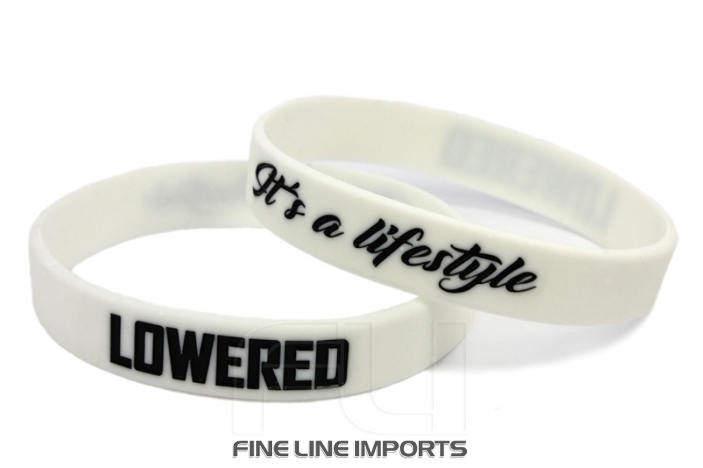 CK-BR955-16 Silicone wristband | LOWERED | white