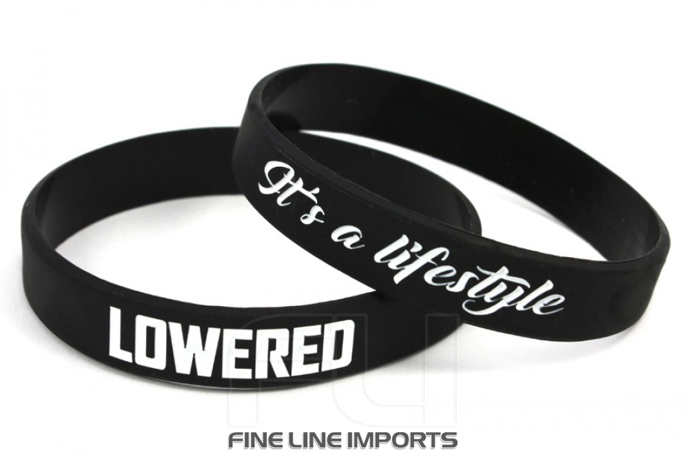 CK-BR955-17 Silicone wristband | LOWERED | black