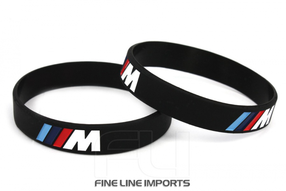 CK-BR955-31 Silicone wristband | BMW M-Power | black