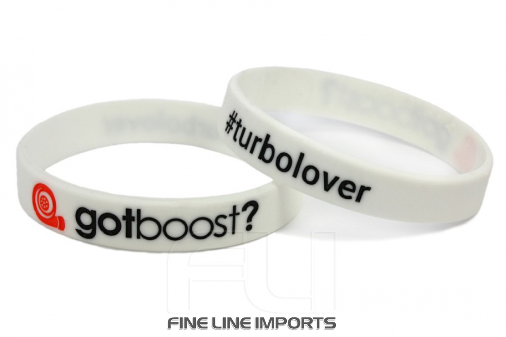CK-BR955-7 Silicone wristband | GOT BOOST? | white