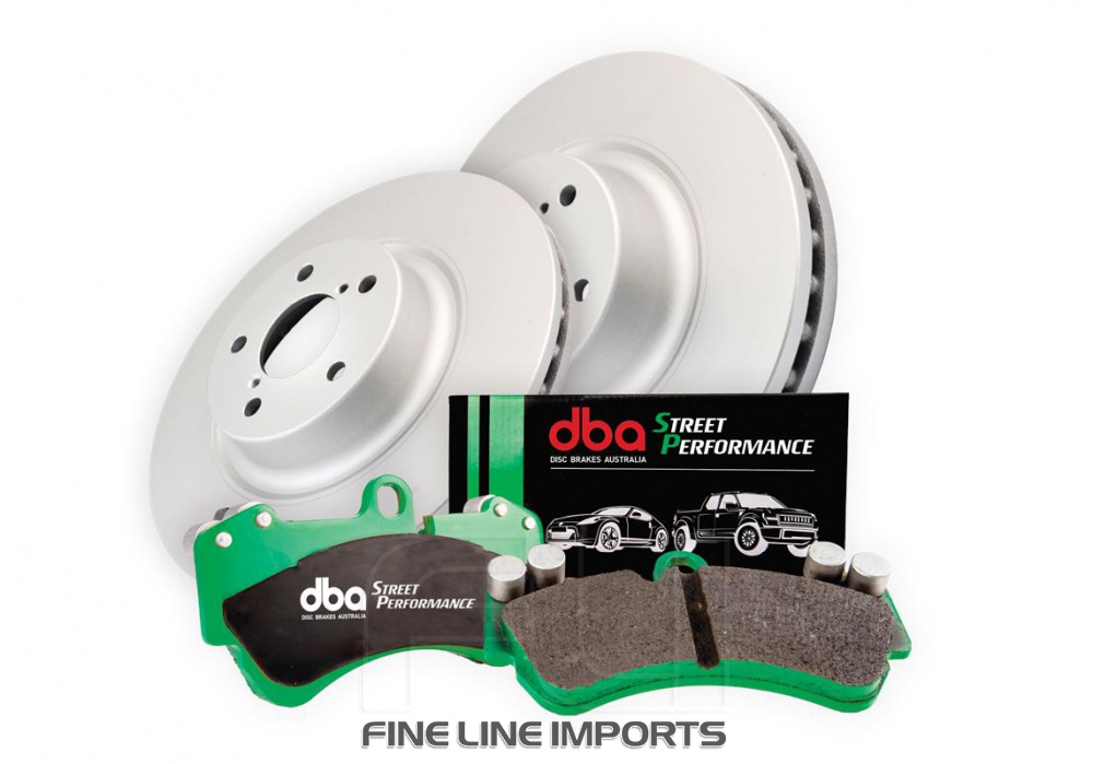 Brake Kit - Street Series En-Shield Plain and Street Performance Brake Pads  (2x DBA2182E + DB2374SP)