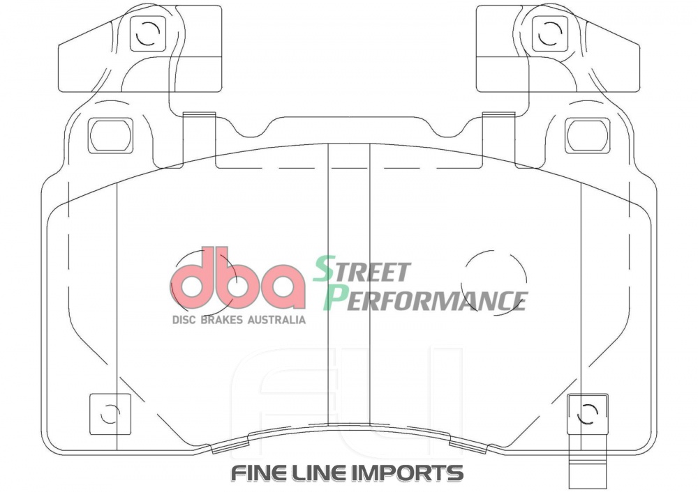 Brake Pads Street Performance | Front Axle