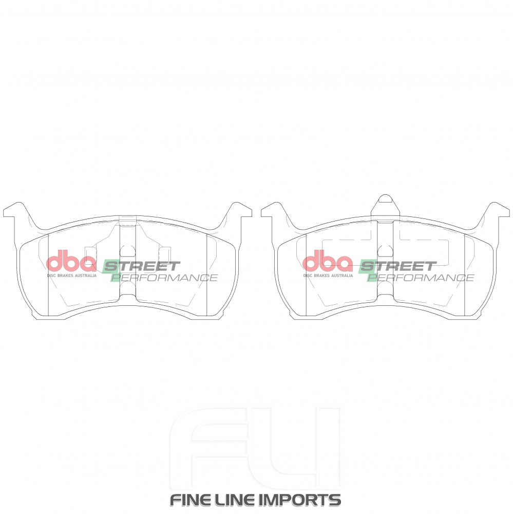 Brake Pads Street Performance | Front Axle