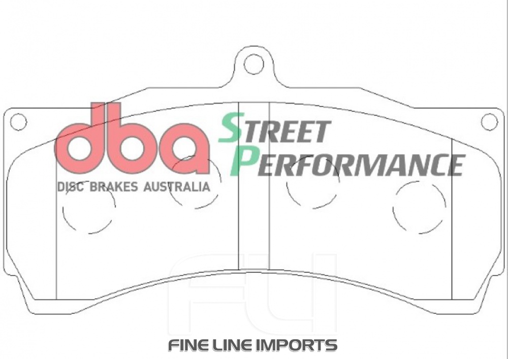 Brake Pads Street Performance | Front Axle