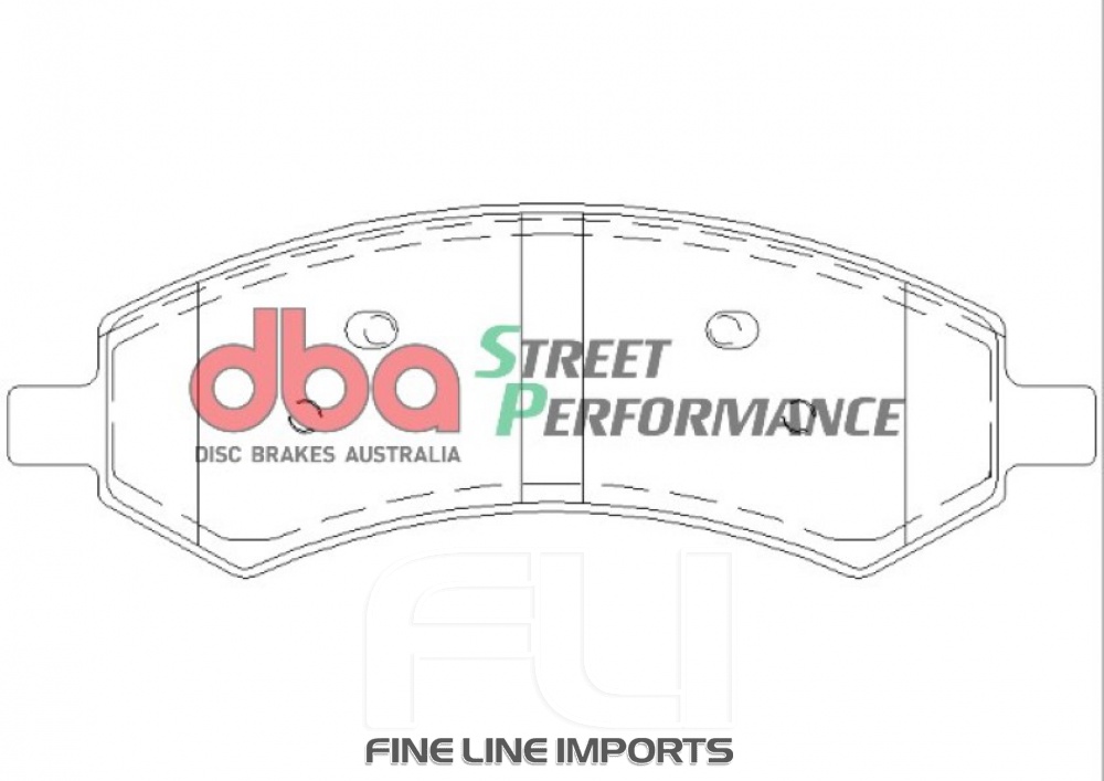 Brake Pads Street Performance | Front Axle