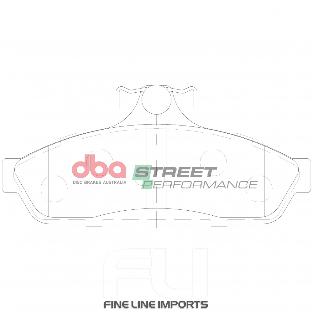 Brake Pads Street Performance | Rear Axle