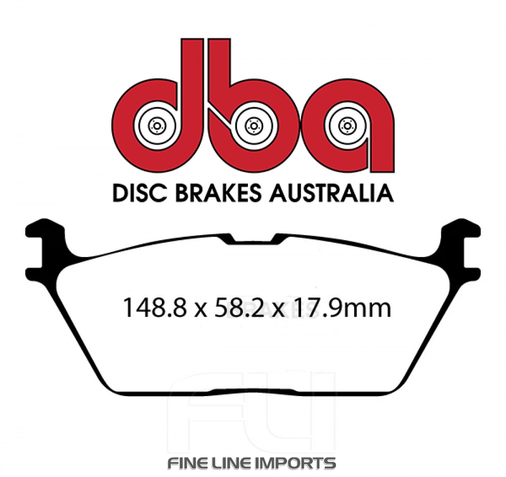 Brake Pads Street Performance | Rear Axle