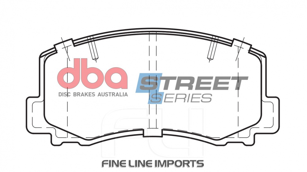 Brake Pads Street Series Ceramic | Front Axle