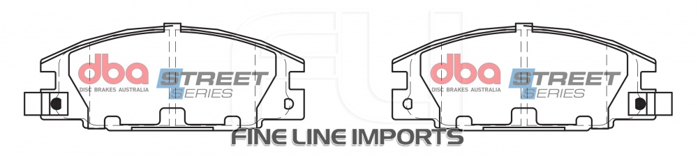 Brake Pads Street Series Ceramic | Front Axle