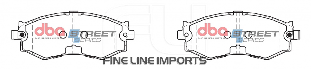 Brake Pads Street Series Ceramic | Front Axle