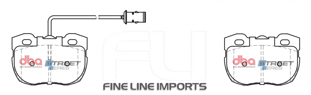 Brake Pads Street Series Ceramic | Front Axle