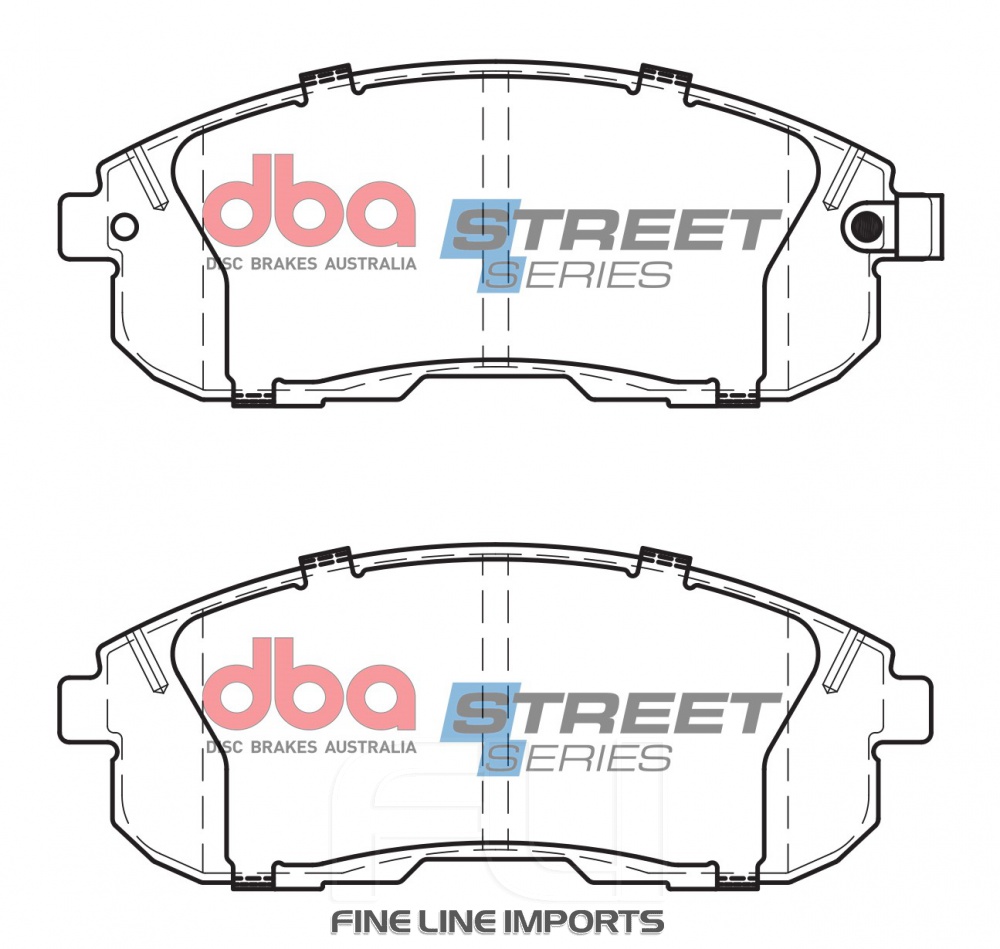 Brake Pads Street Series Ceramic | Front Axle