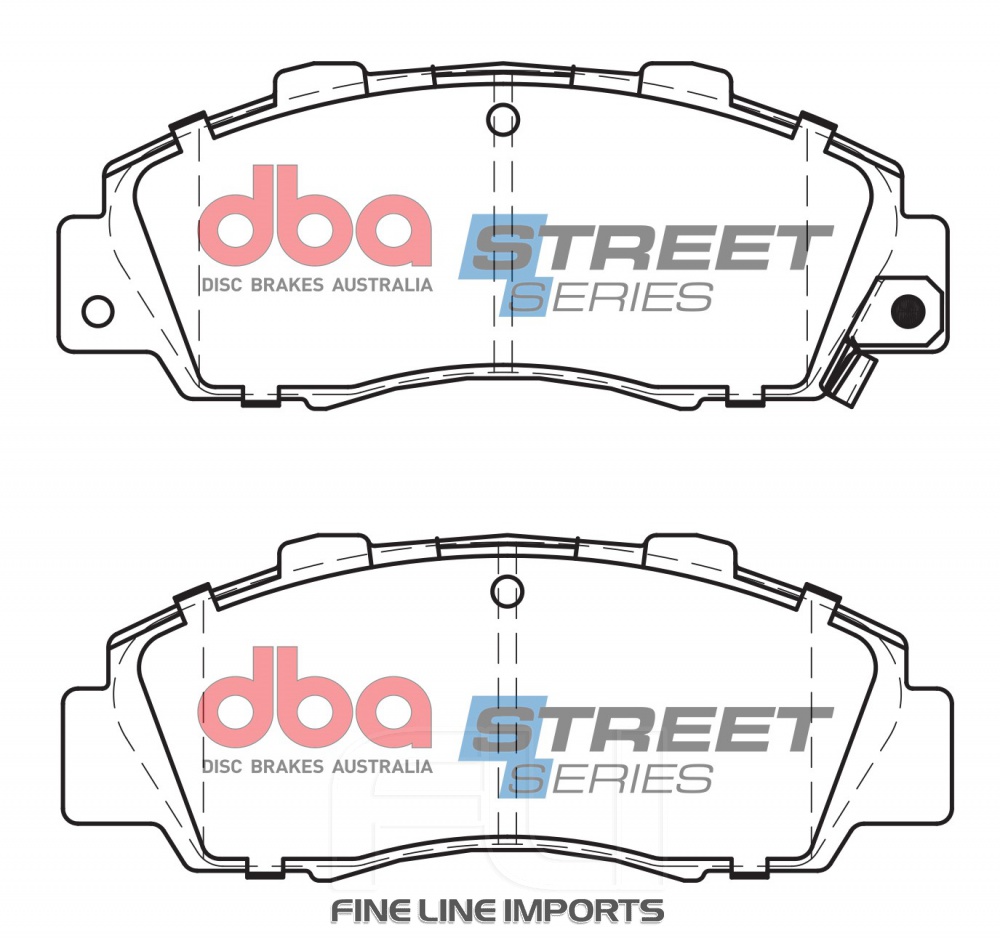 Brake Pads Street Series Ceramic | Front Axle