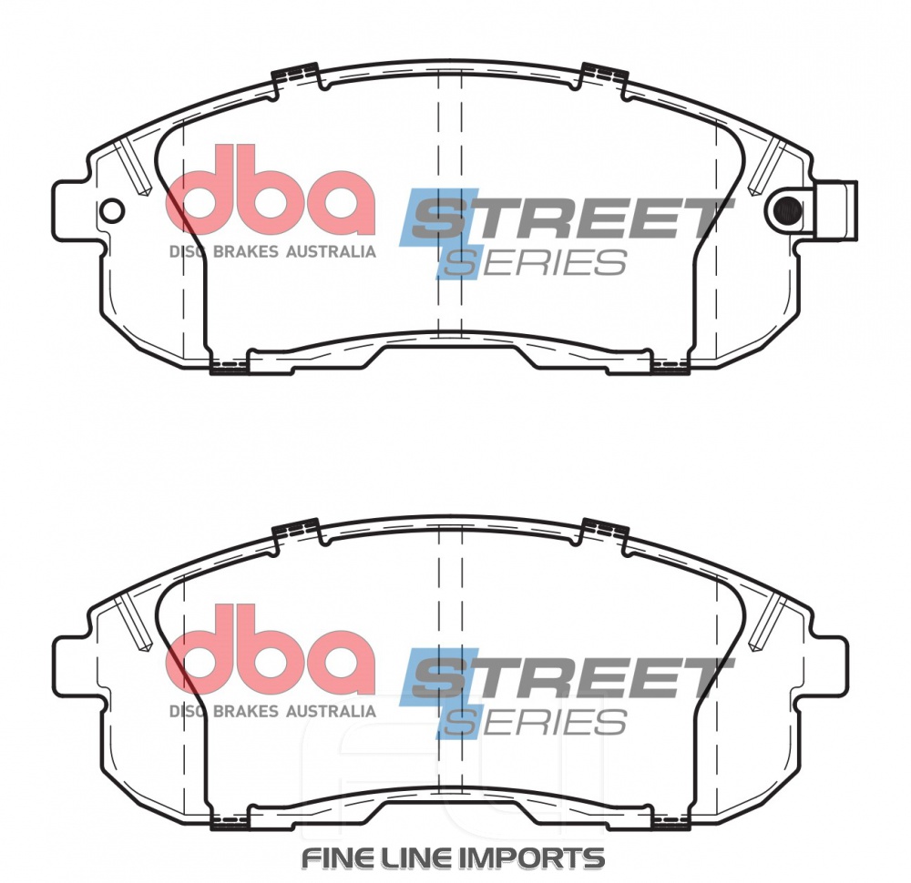 Brake Pads Street Series Ceramic | Front Axle