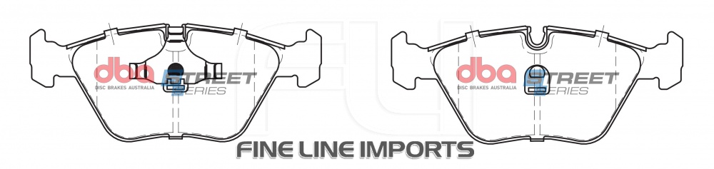 Brake Pads Street Series Ceramic | Front Axle