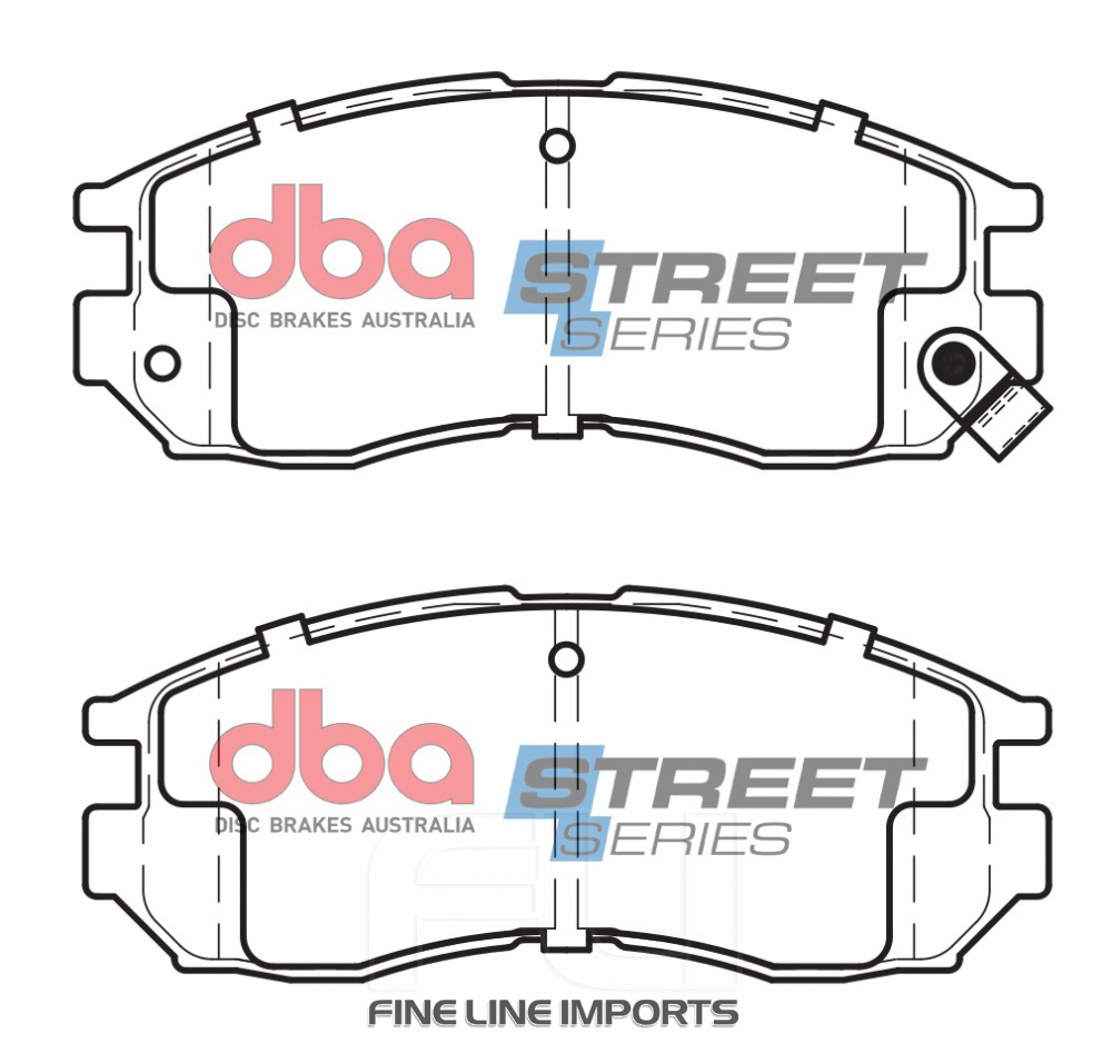 Brake Pads Street Series Ceramic | Front Axle
