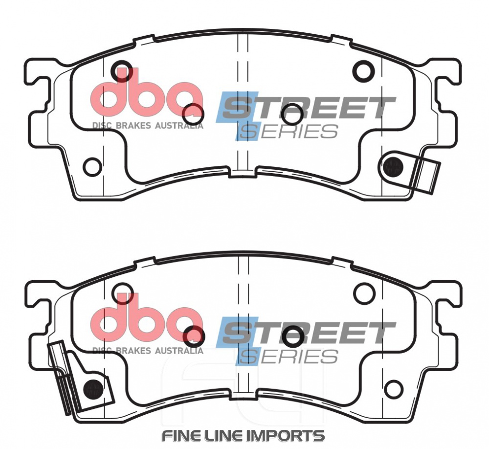 Brake Pads Street Series Ceramic | Front Axle