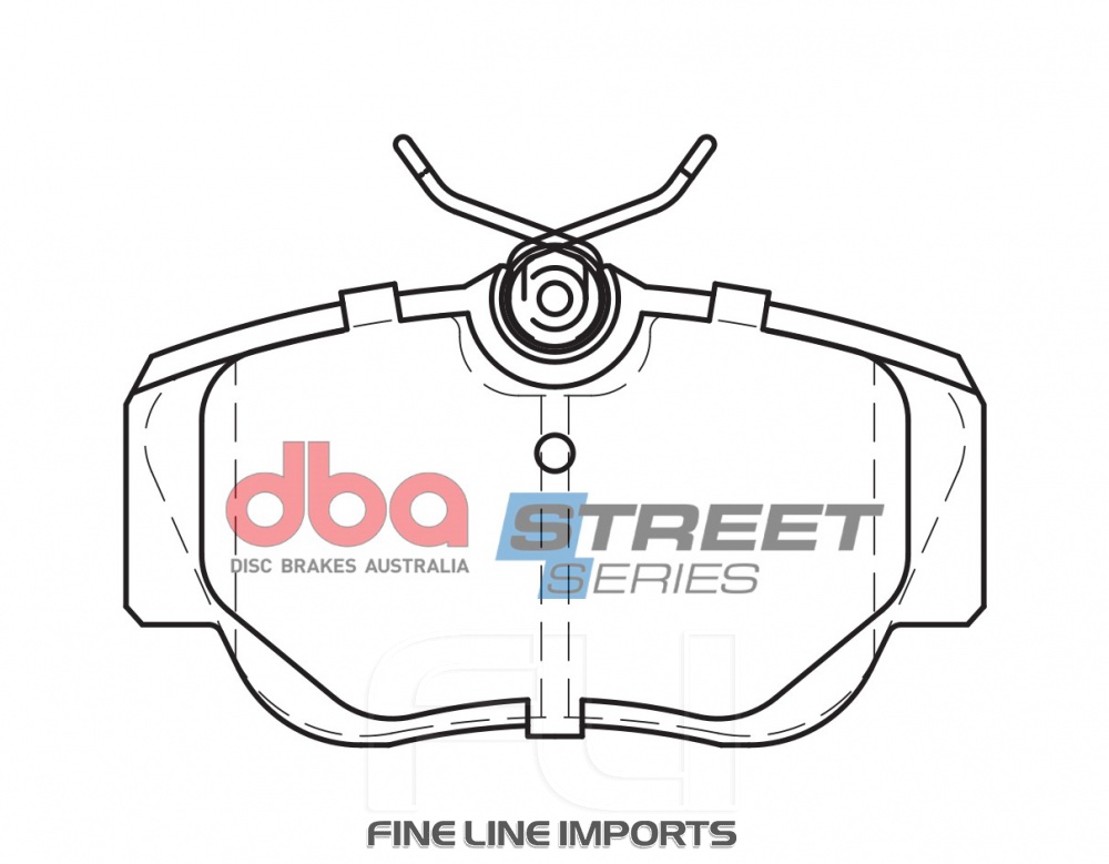 Brake Pads Street Series Ceramic | Front Axle