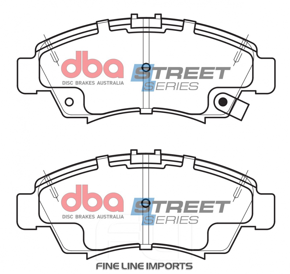 Brake Pads Street Series Ceramic | Front Axle