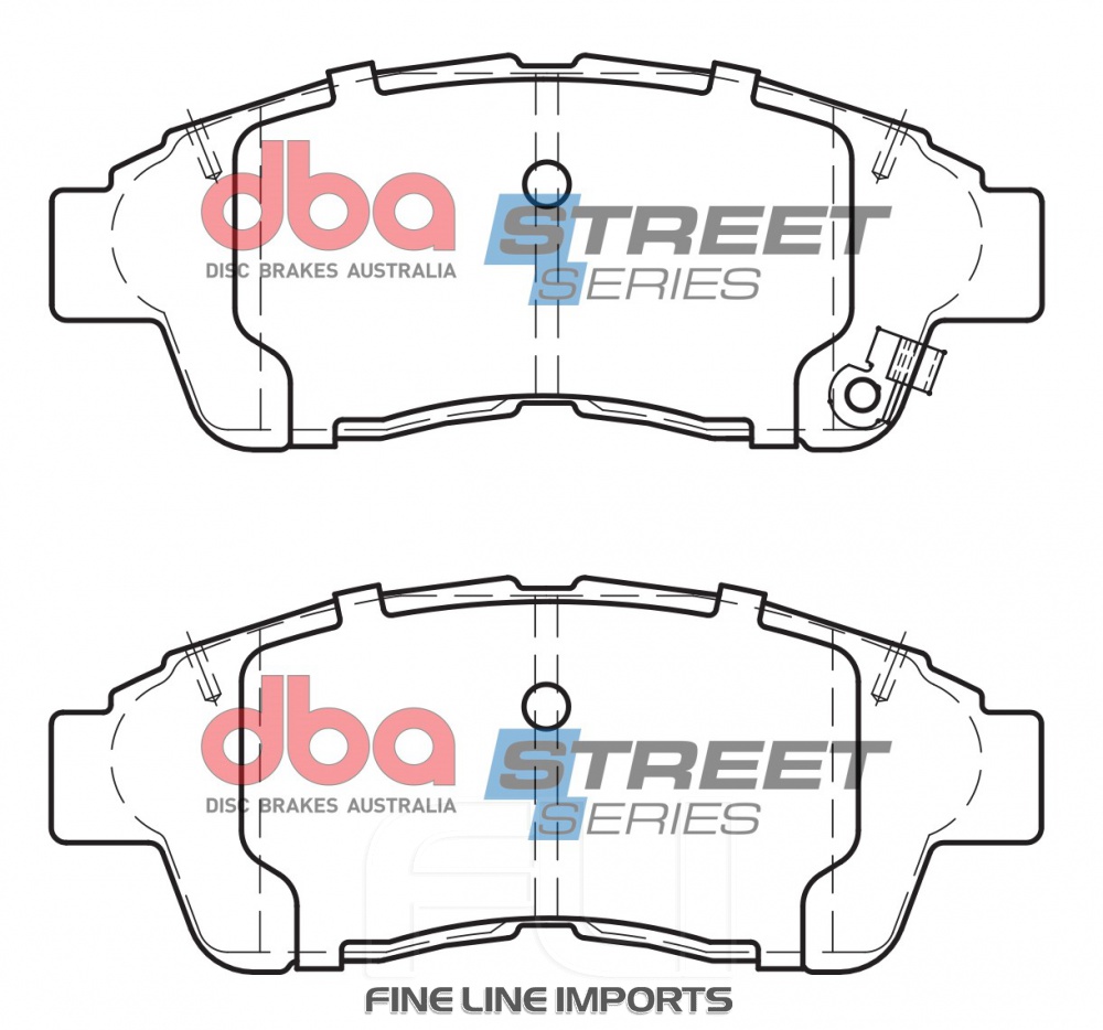 Brake Pads Street Series Ceramic | Front Axle