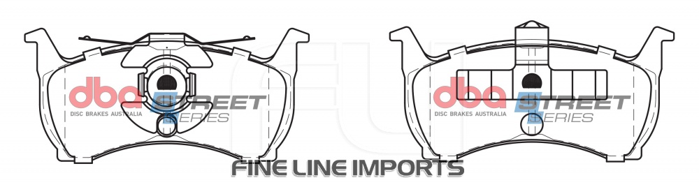 Brake Pads Street Series Ceramic | Rear Axle