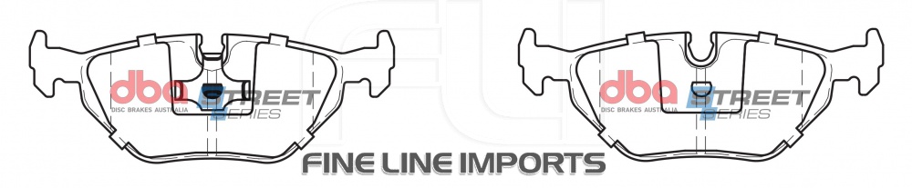 Brake Pads Street Series Ceramic | Rear Axle