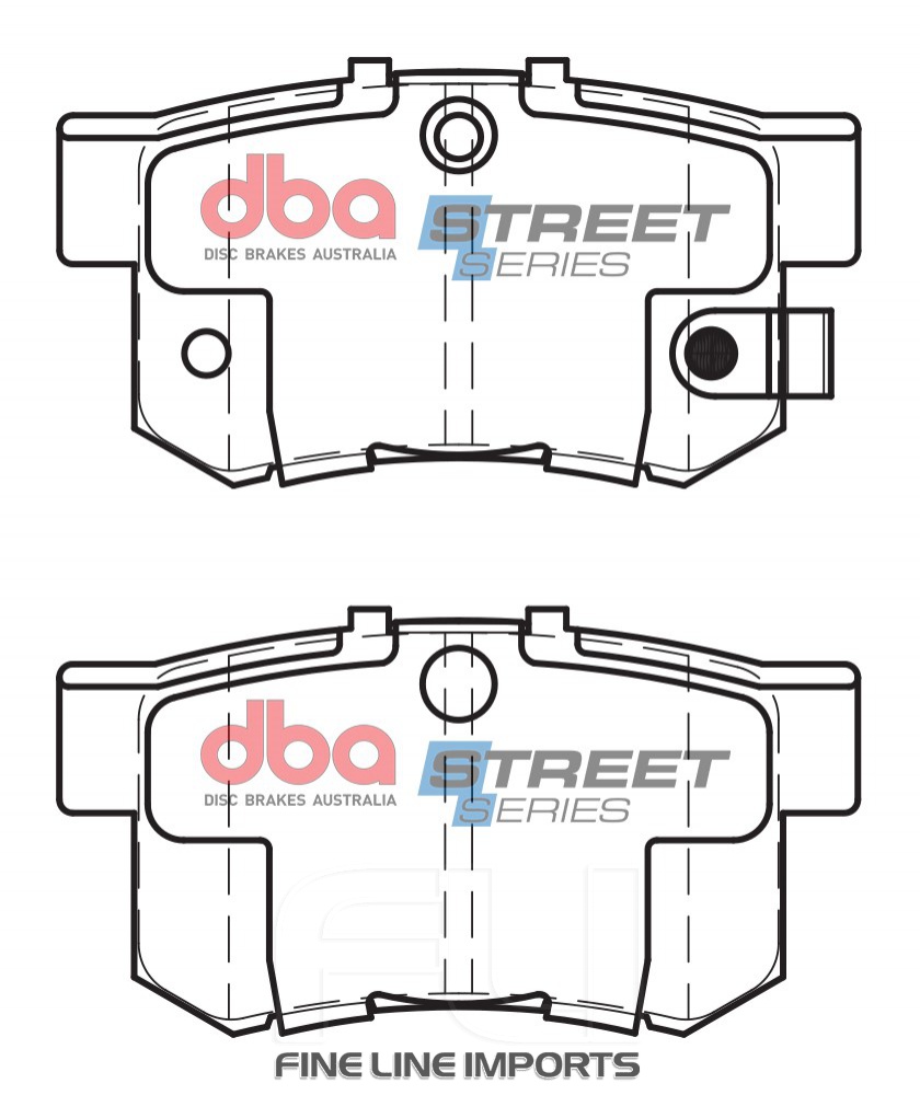 Brake Pads Street Series Ceramic | Rear Axle