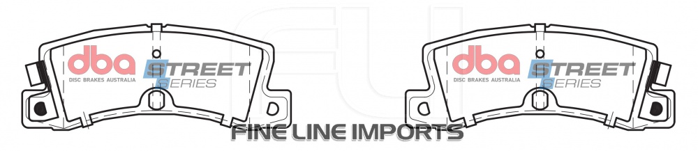 Brake Pads Street Series Ceramic | Rear Axle