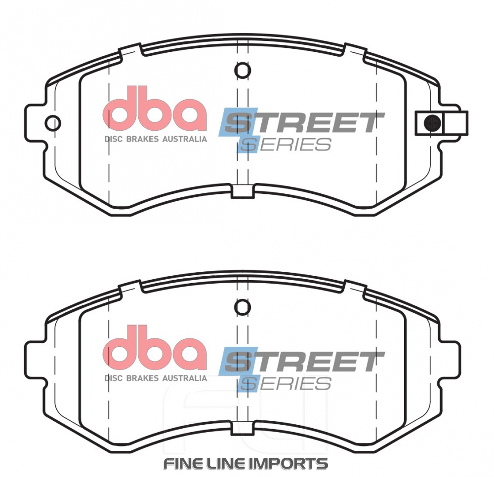 Brake Pads Street Series Ceramic | Rear Axle