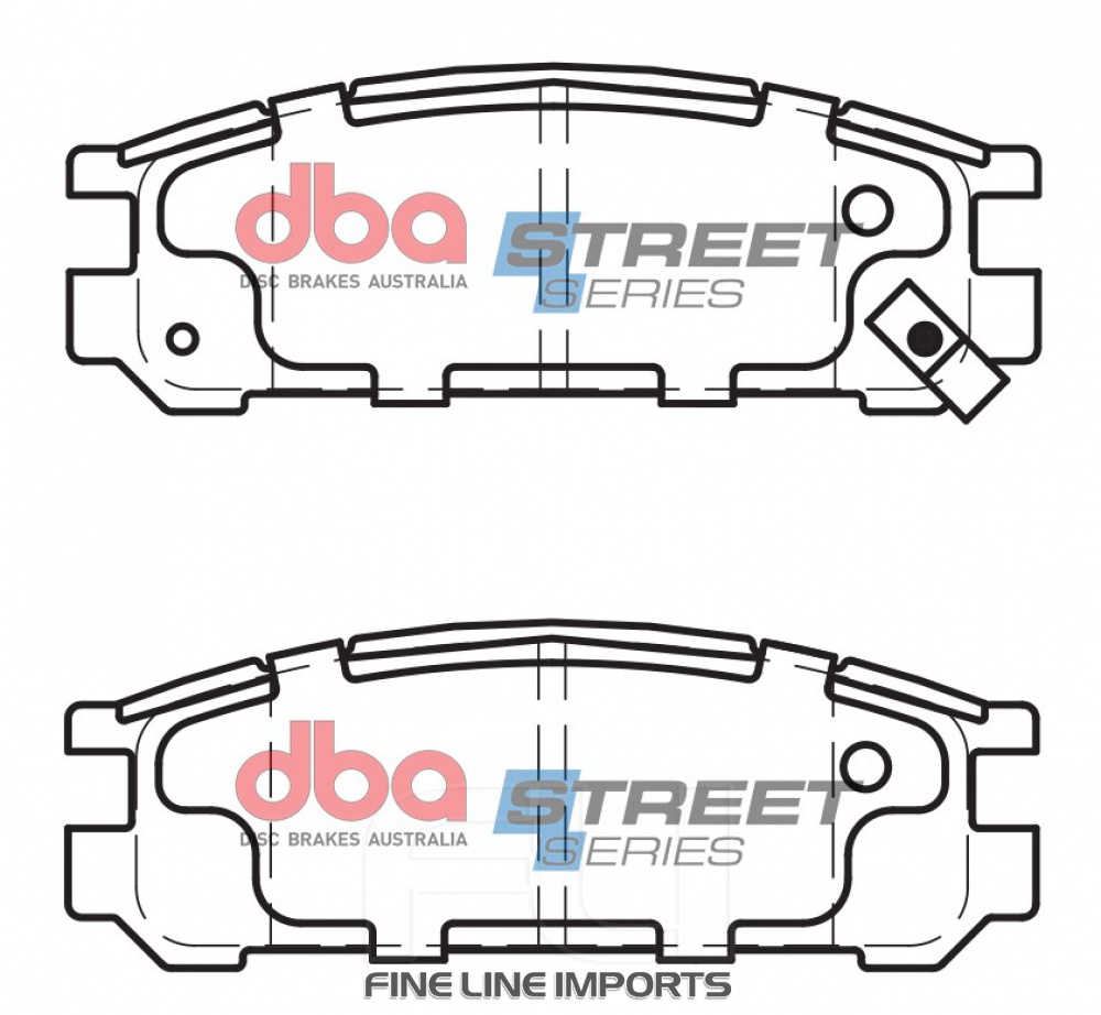 Brake Pads Street Series Ceramic | Rear Axle