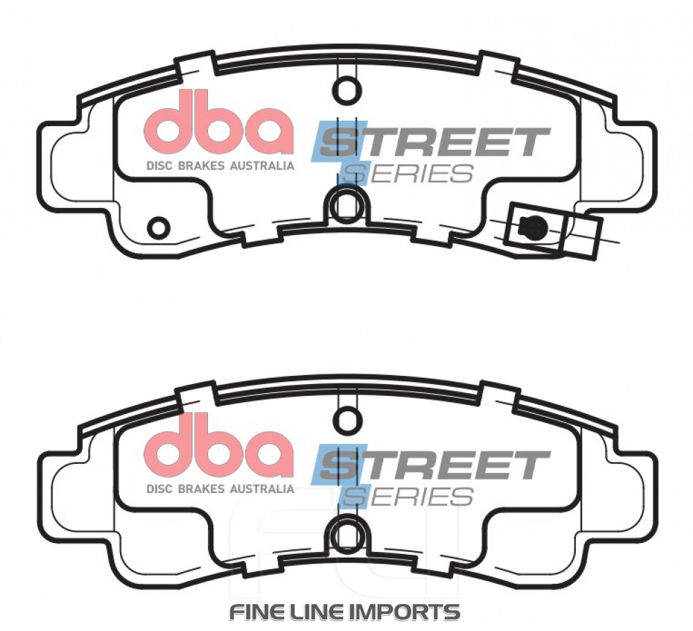 Brake Pads Street Series Ceramic | Rear Axle