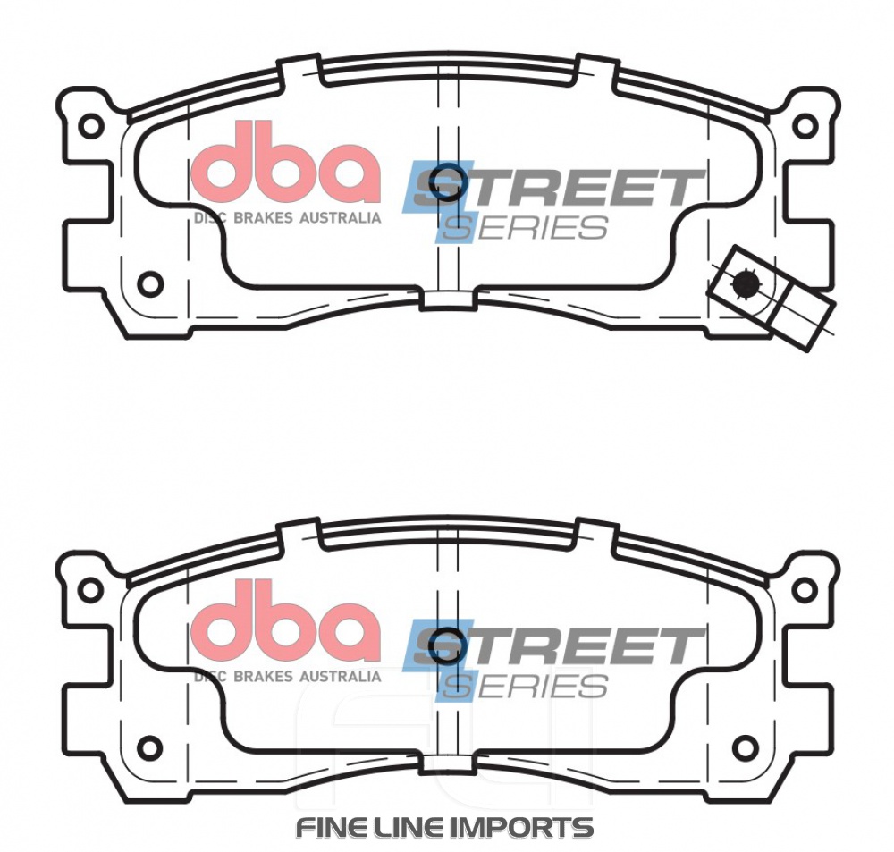 Brake Pads Street Series Ceramic | Rear Axle